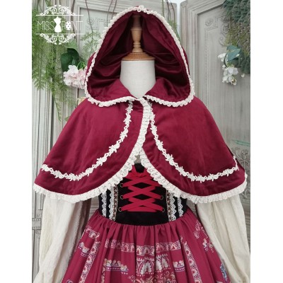 Miss Point Hymn of Bavaria Velvet Cape(Reservation/Full Payment Without Shipping)